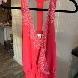 Pink top